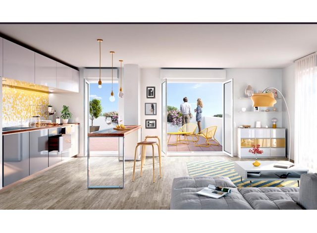 Programme immobilier neuf éco-habitat Les Allées d'Aria à Orléans