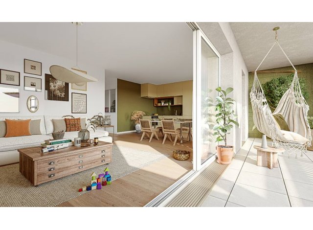 Programme immobilier neuf éco-habitat Le Parc de Bitche à Castets