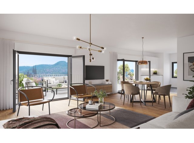 Programme immobilier neuf éco-habitat Conversio à Clermont-Ferrand