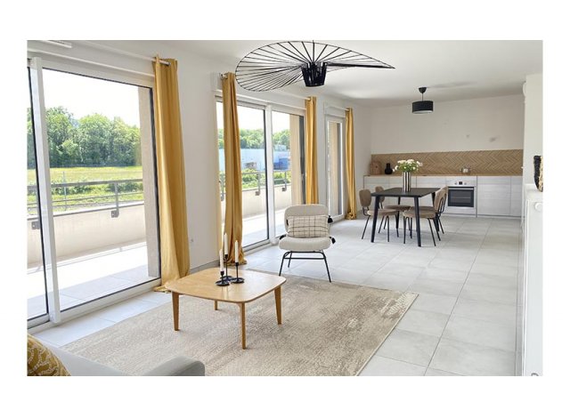 Programme immobilier neuf �co-habitat Les Pavillons d'Adele � Thonon-les-Bains