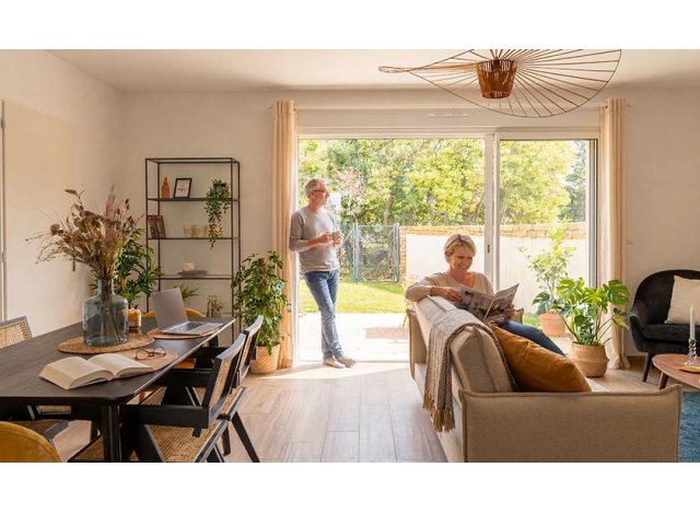 Maisons neuves �co-habitat Villas des 4 &Icirc;les � Larmor-Baden