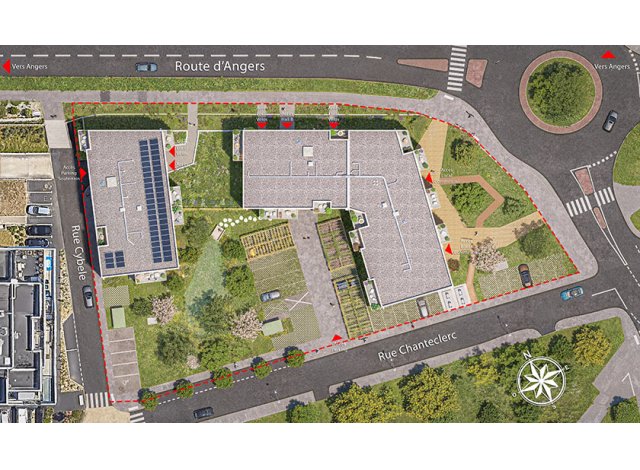 Logement écologique Saint-Barthélemy-d'Anjou