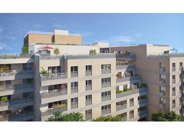 Programme immobilier neuf �co-habitat Gravure � Montrouge