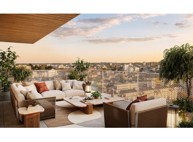Programme immobilier neuf �co-habitat Skyline � Tours