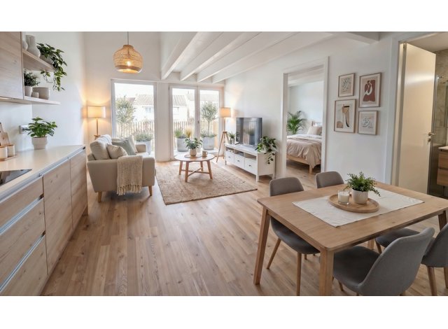 Programme immobilier neuf éco-habitat Villa Anna à La Rochelle