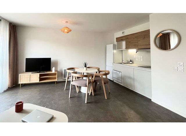 Programme immobilier neuf �co-habitat Olympium � Villeneuve-d'Ascq
