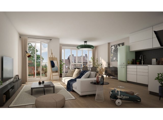 Programme immobilier neuf �co-habitat Arca Verde � Le Perreux-sur-Marne