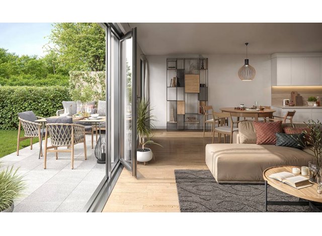 Appartements et maisons neuves �co-habitat Ga&iuml;a � Saint-Louis