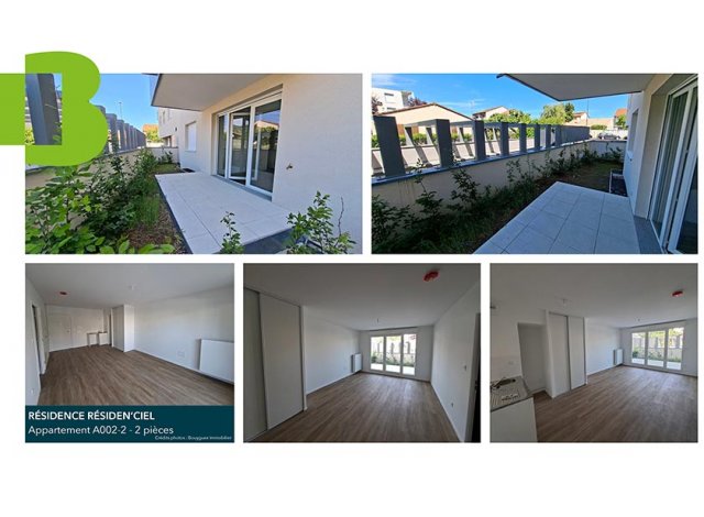 Programme immobilier neuf �co-habitat R&eacute;siden'Ciel � Clermont-Ferrand