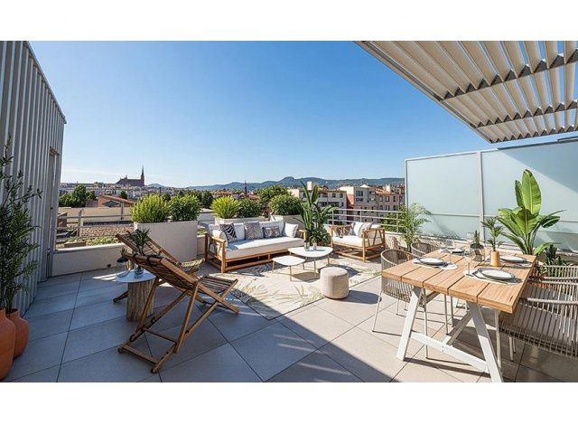 Programme immobilier neuf �co-habitat Garden City - Inten'City � Clermont-Ferrand
