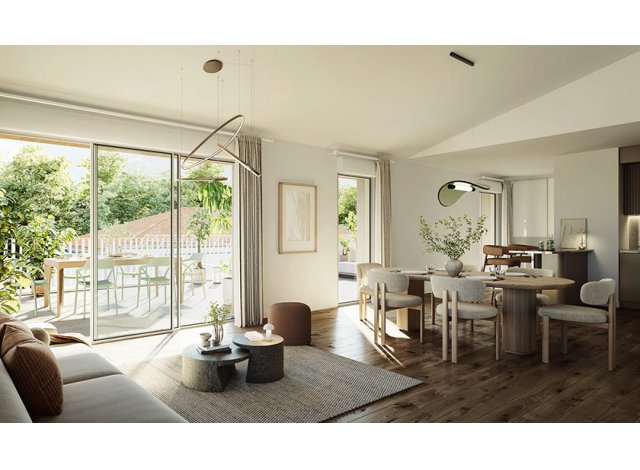 Programme immobilier neuf �co-habitat Lou Arriou � Anglet