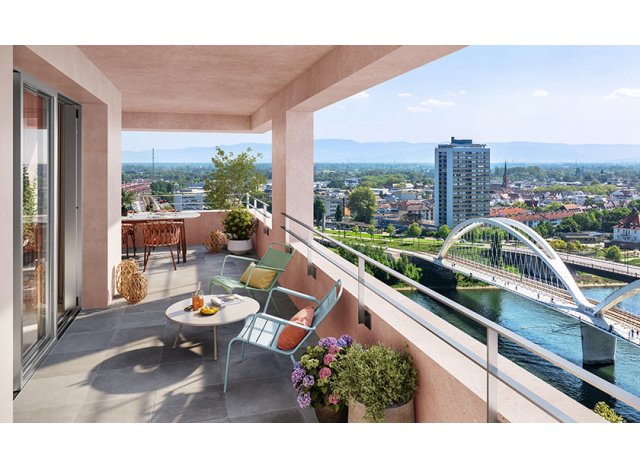 Eco habitat programme Les Escales du Rhin Strasbourg