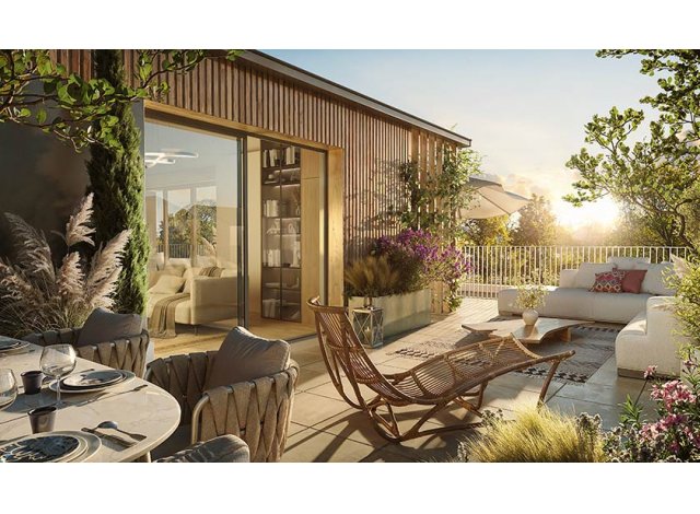Programme immobilier neuf éco-habitat Les Jardins de la Varenne à La Flèche