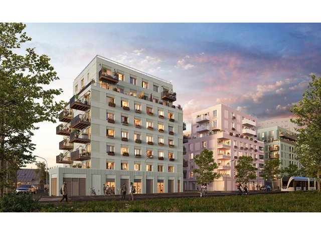 Programme immobilier neuf �co-habitat Plurielles � Colombes