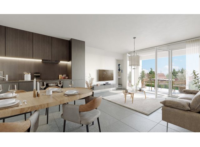 Programme immobilier neuf �co-habitat Villae � Pignan
