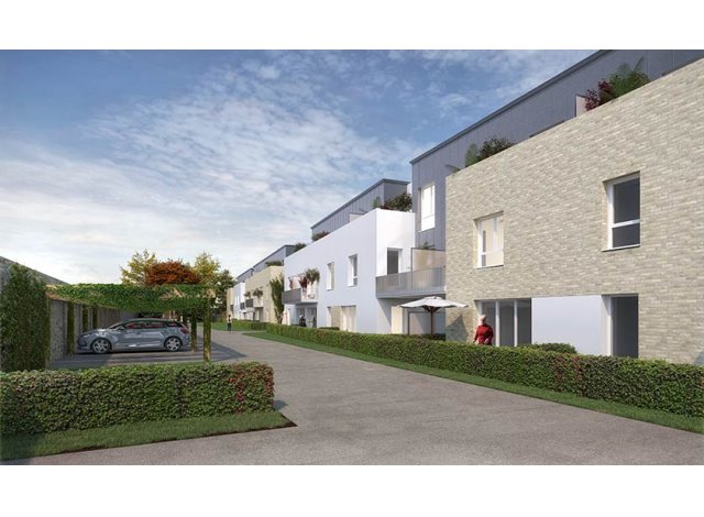 Logement neuf Rouen : Patio Flora
