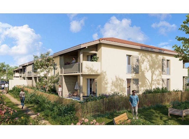 Programme immobilier neuf éco-habitat Villa Serena à Dax