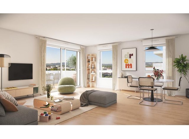 Programme immobilier neuf �co-habitat Arborea � V&eacute;nissieux
