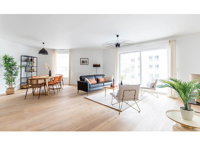 Programme immobilier neuf �co-habitat Cour Monselet � Nantes