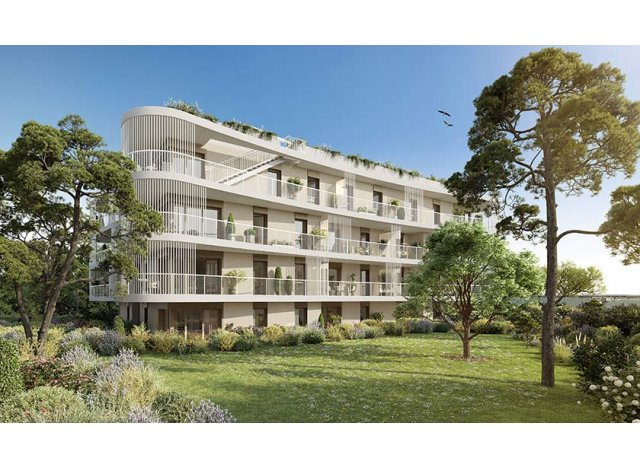 Programme immobilier neuf �co-habitat Vauban Littoral � Antibes