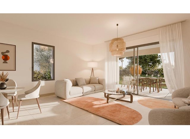 Programme immobilier neuf �co-habitat Villa Pietra � Aix-en-Provence