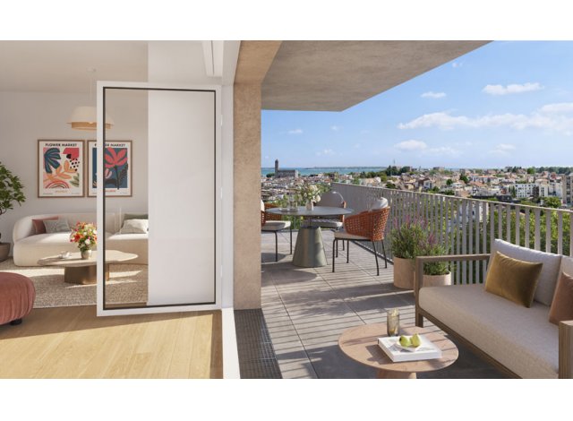 Programme immobilier neuf �co-habitat Horizon � Royan