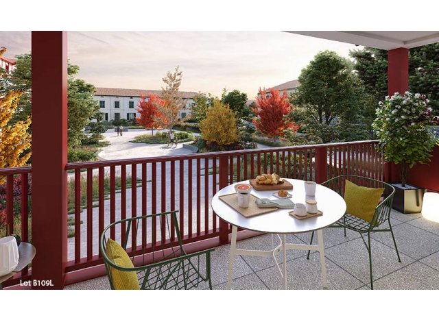 Programme immobilier neuf éco-habitat Liloia à Saint-Martin-de-Seignanx