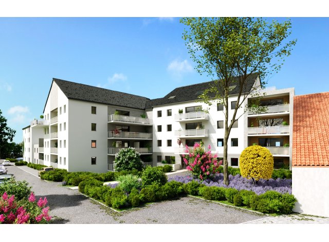 Programme immobilier neuf éco-habitat Résidence Côté Village à Metz