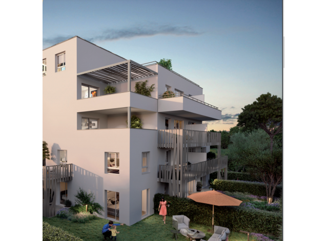 Programme immobilier neuf éco-habitat Vivre Montolivet à Marseille 12ème