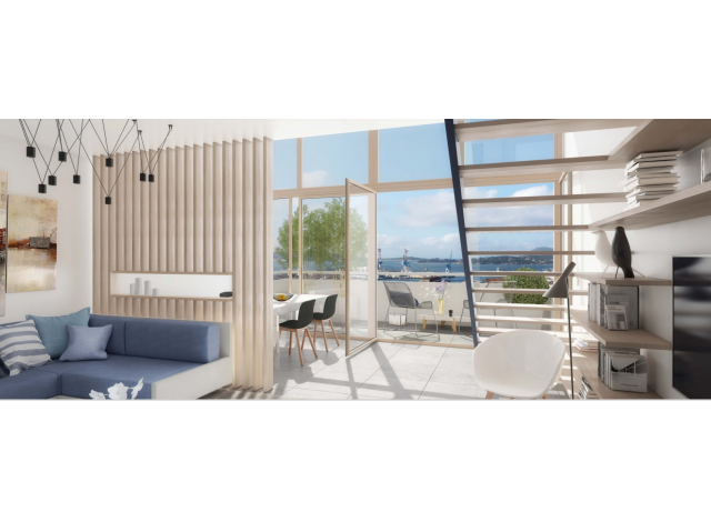 Programme immobilier neuf éco-habitat Vivre Toulon à Toulon