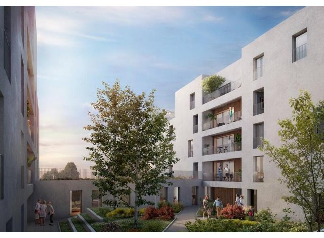 Programme immobilier neuf éco-habitat Bordeaux C9 à Bordeaux