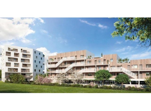 Programme immobilier neuf éco-habitat Angers C2 à Angers
