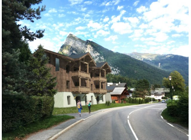 Investissement locatif en Haute-Savoie 74 : programme immobilier neuf pour investir Samoens C1  Samoens