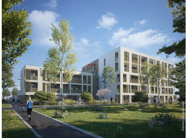 Programme immobilier neuf éco-habitat Intuition à Les Ponts-de-cé