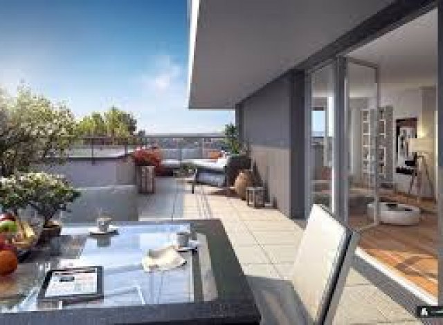 Programme immobilier neuf éco-habitat Cannes Riou à Cannes
