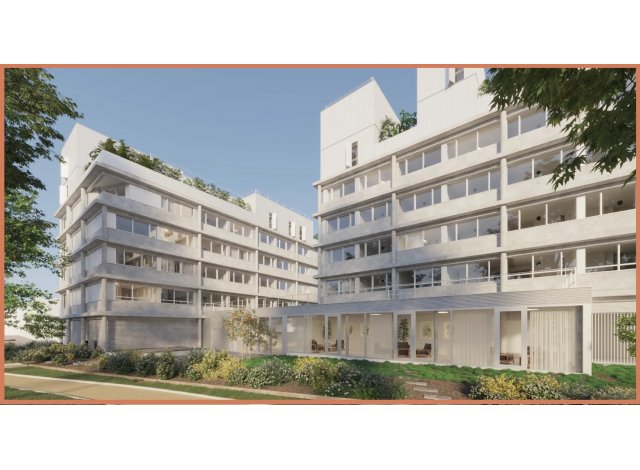 Programme immobilier neuf éco-habitat Côme Cleunay à Rennes