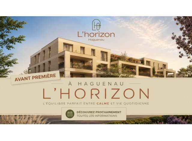 Programme immobilier loi Pinel / Pinel + L'Horizon � Haguenau