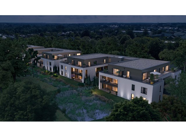 Programme immobilier neuf co-habitat Le Domaine des Arches  Marly