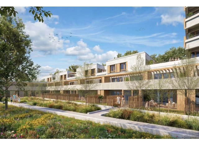 Programme immobilier neuf �co-habitat Les Ateliers du Parc � Br&eacute;tigny-sur-Orge