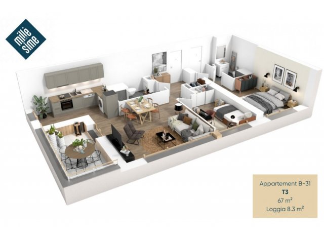 Investissement programme immobilier Millesime -