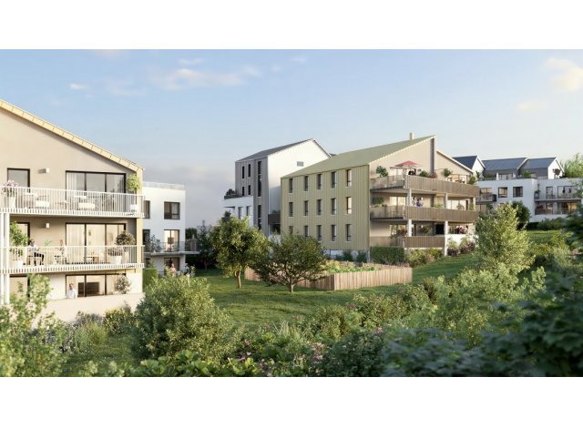 Programme immobilier neuf éco-habitat Domaine de Buthegnemont à Nancy