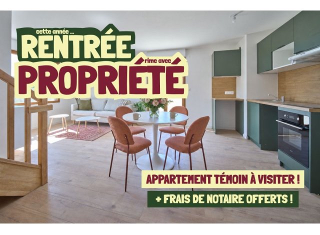 Investissement locatif en Lorraine : programme immobilier neuf pour investir Millesime - � Metz