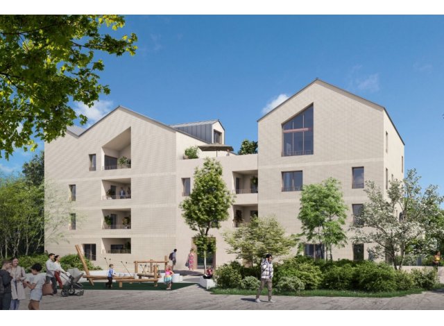 Programme immobilier neuf �co-habitat Essencia � Ormesson-sur-Marne