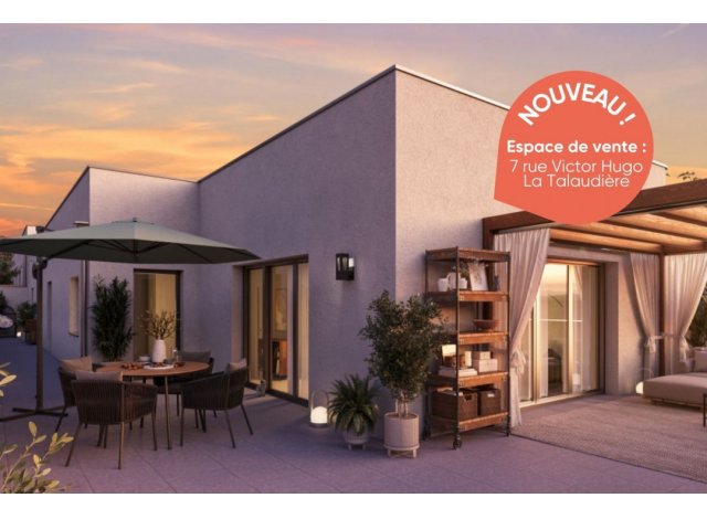 Appartements et maisons neuves �co-habitat Les Terrasses d'Elynn � La Talaudi&egrave;re