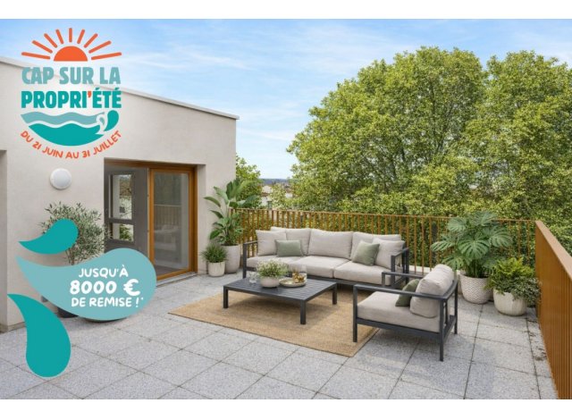 Programme immobilier neuf �co-habitat Ville&nature � Villers-l&egrave;s-Nancy