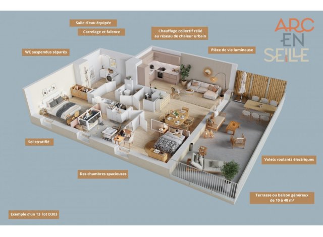 Immobilier neuf Metz : Arc en Seille