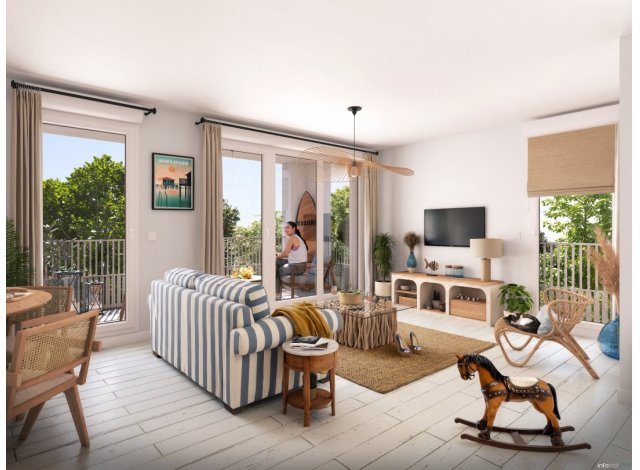 Le Patio des Lacs Immobilier neuf Biganos