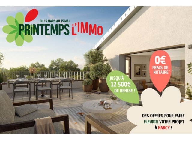 Programme immobilier neuf �co-habitat Domaine de Buthegnemont � Nancy