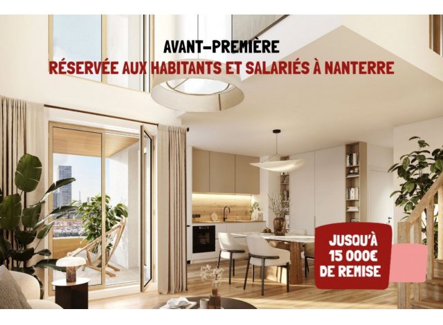 Logement neuf Nanterre : Par Nature ... Intuition