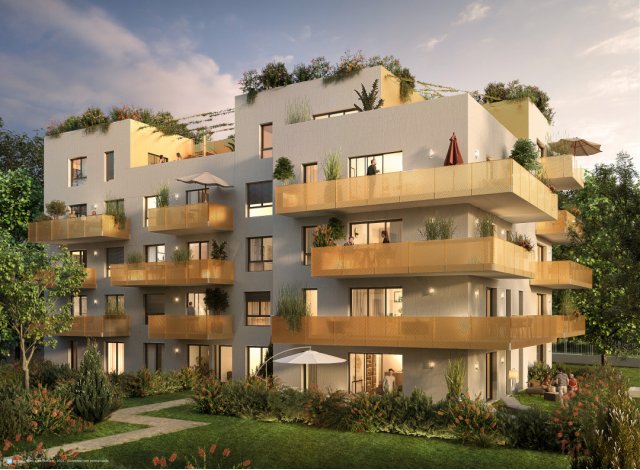 Programme immobilier neuf éco-habitat L'Orée Borély à Marseille 8ème